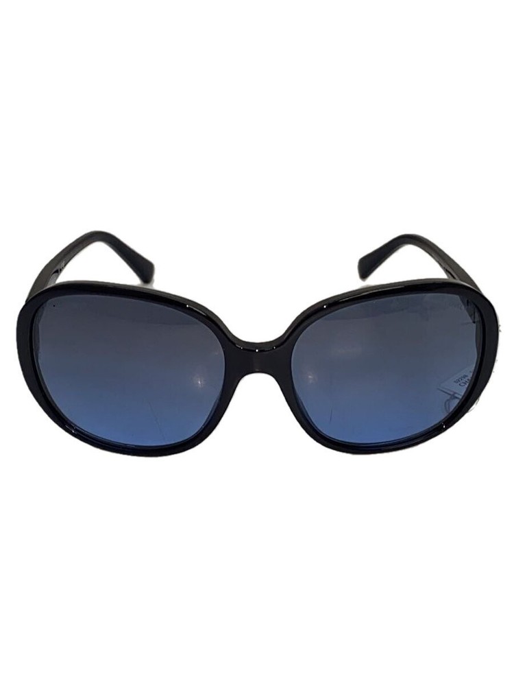 Chanel Oval Black Blue Mens Sunglasses Model 5285-A 287