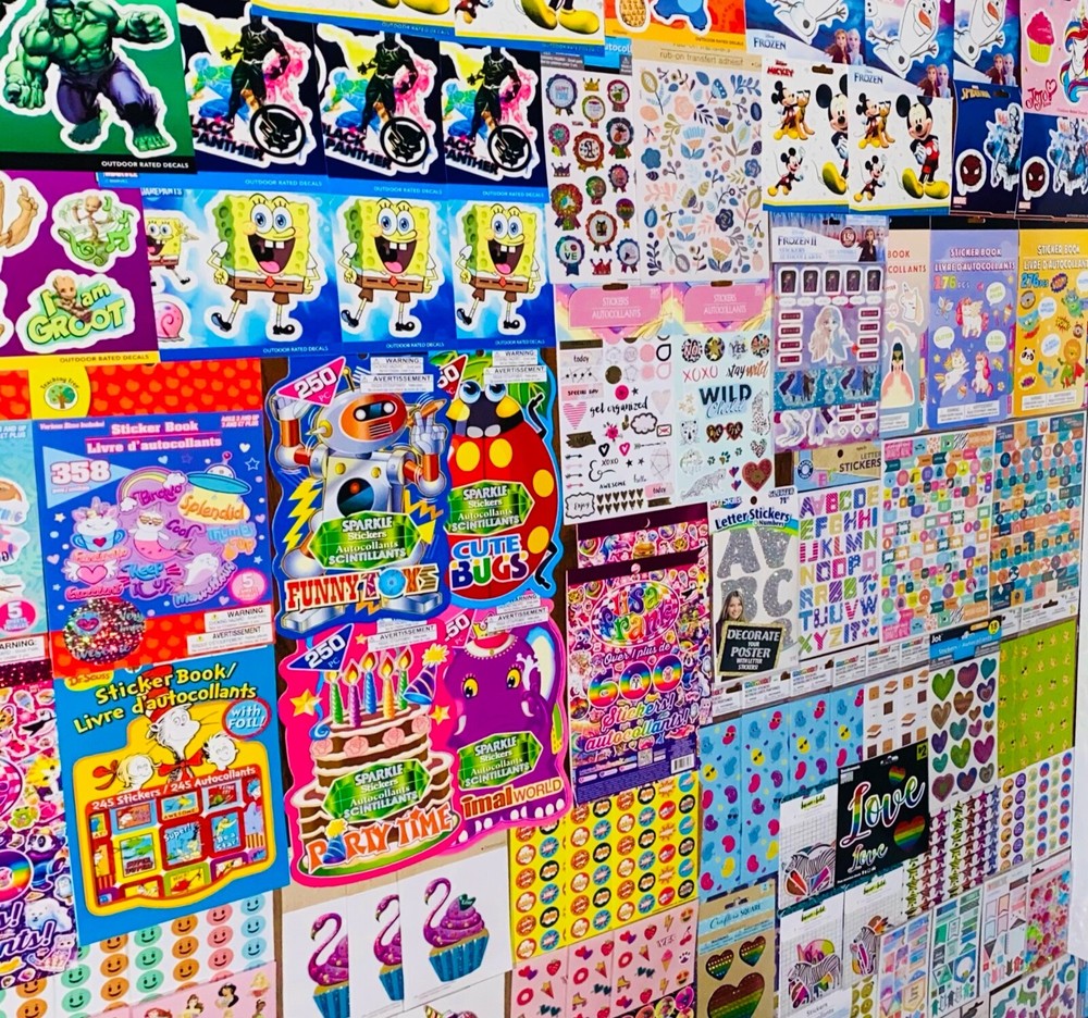 1000 Stickers by American Greetings Crafts Corner Sandylion Hallmark Eureka More