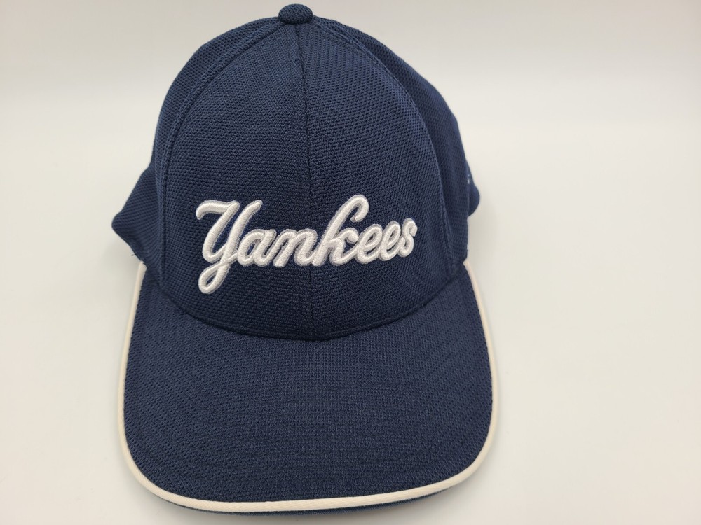 New York Yankees Nike Team OSFM Hat Cap Dad Men Women MLB Baseball Blue White