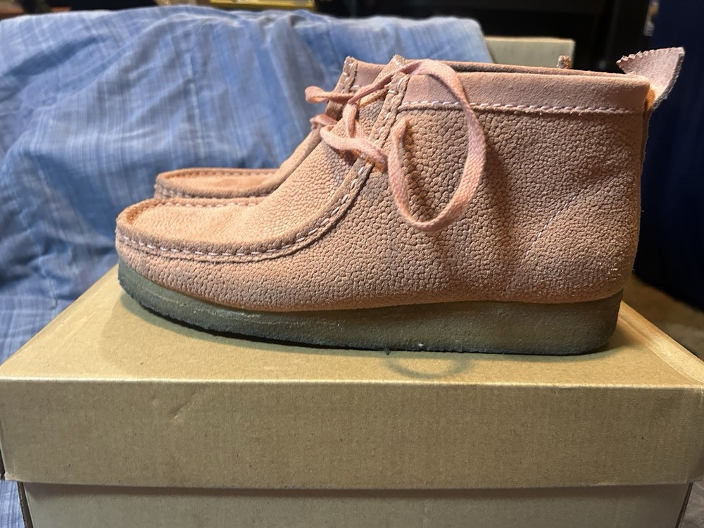 Rare Clarks Wallabees x Concepts Designer Leather Ankle Boots Shoes Sneakers 10M