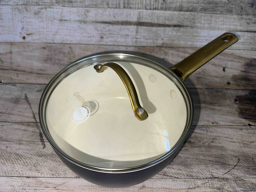 GreenPan Reserve 2 Quart Nonstick Sauce Pan with Ceramic Coating