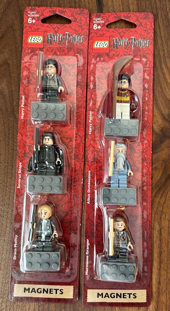 LEGO Harry Potter Magnets Set 852982 & 852983 New Sealed