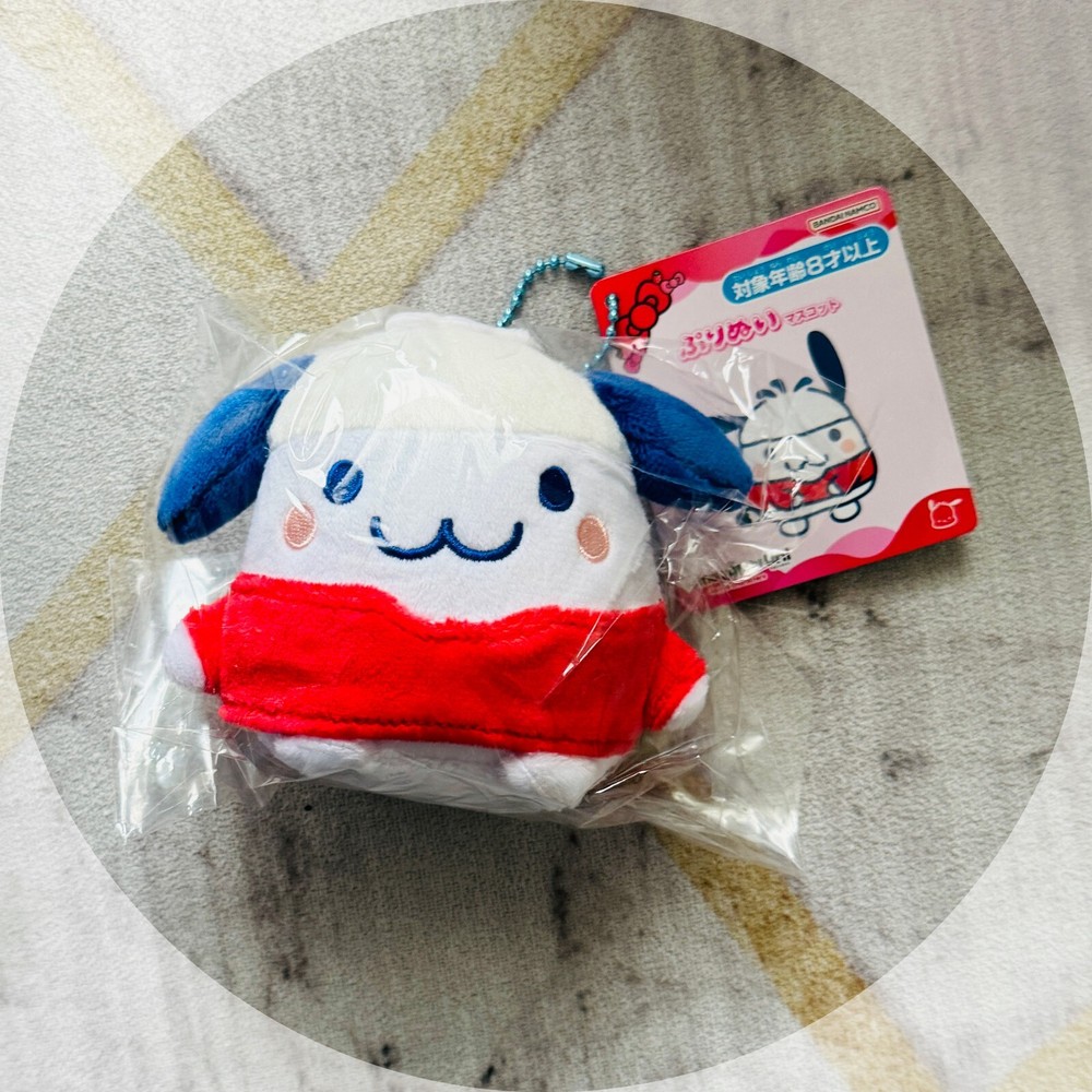 Sanrio x Tamagotchi Plush Doll Key chain Pochacco x Mimicchi 2024