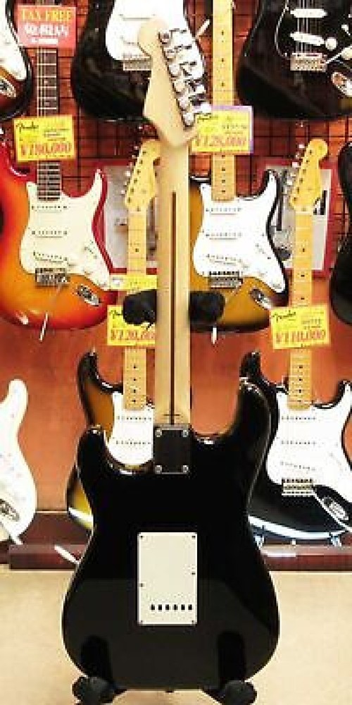 Fender Japan ST-STD Stratocaster Black Electric Guitar Musical instruments Japan
