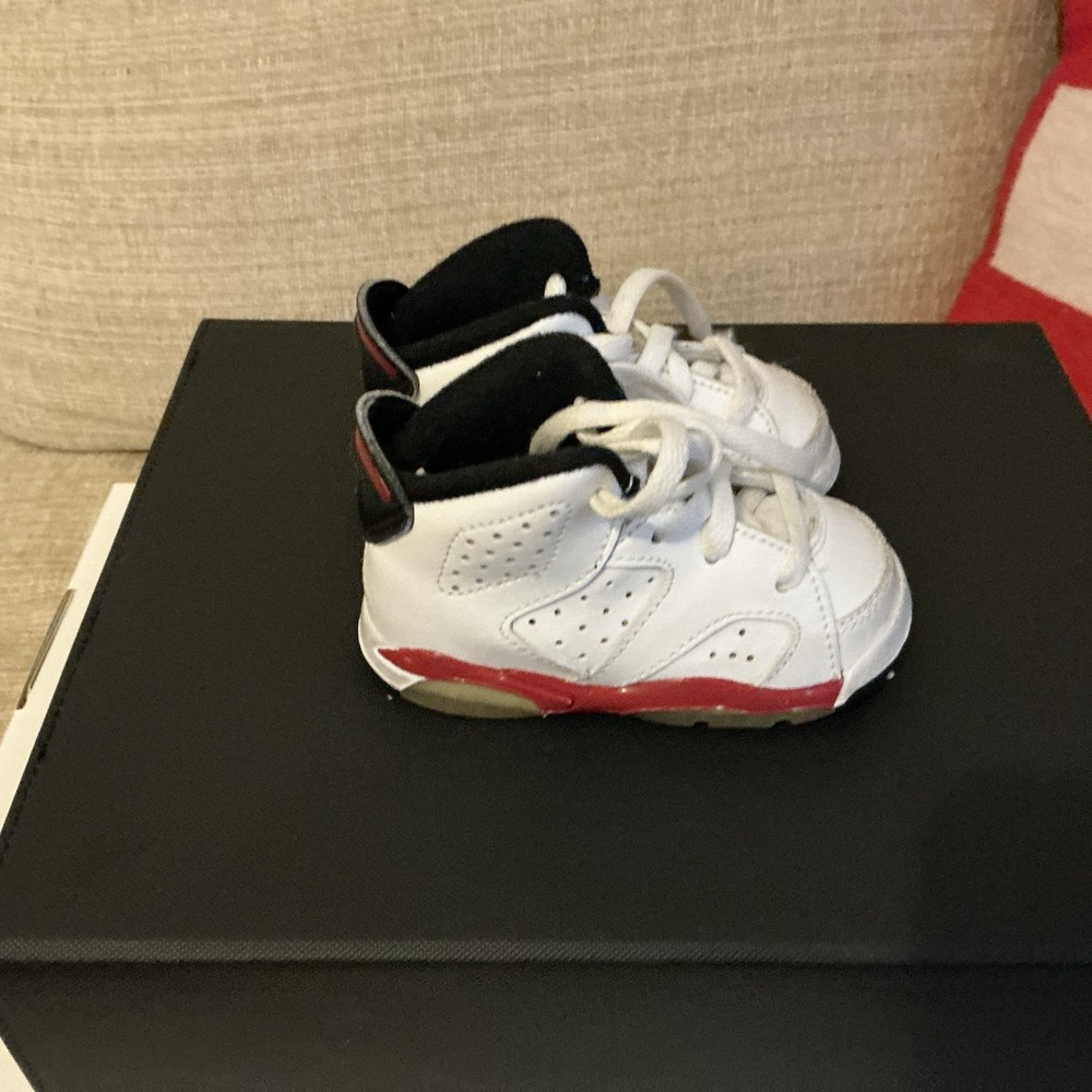 Toddler Air Jordan 6 Used But In Great Condition- Size 4c- No Box