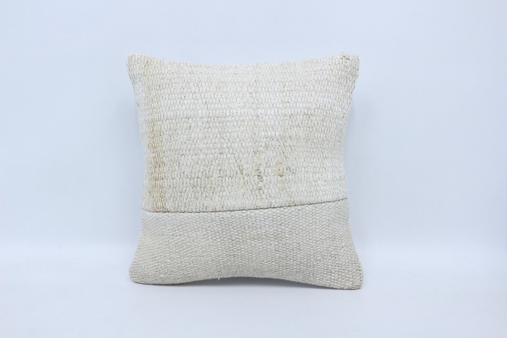 Pillow, Vintage Pillow, Handmade Kilim Cushion, 14