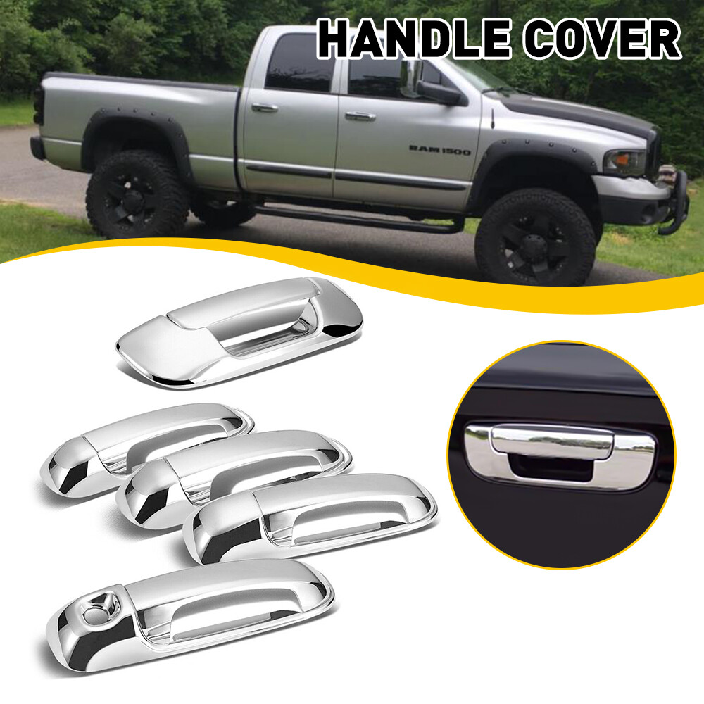 Dodge Ram 1500 2500 Dakota Jeep ABS Tailgate Handle Cover Exterior