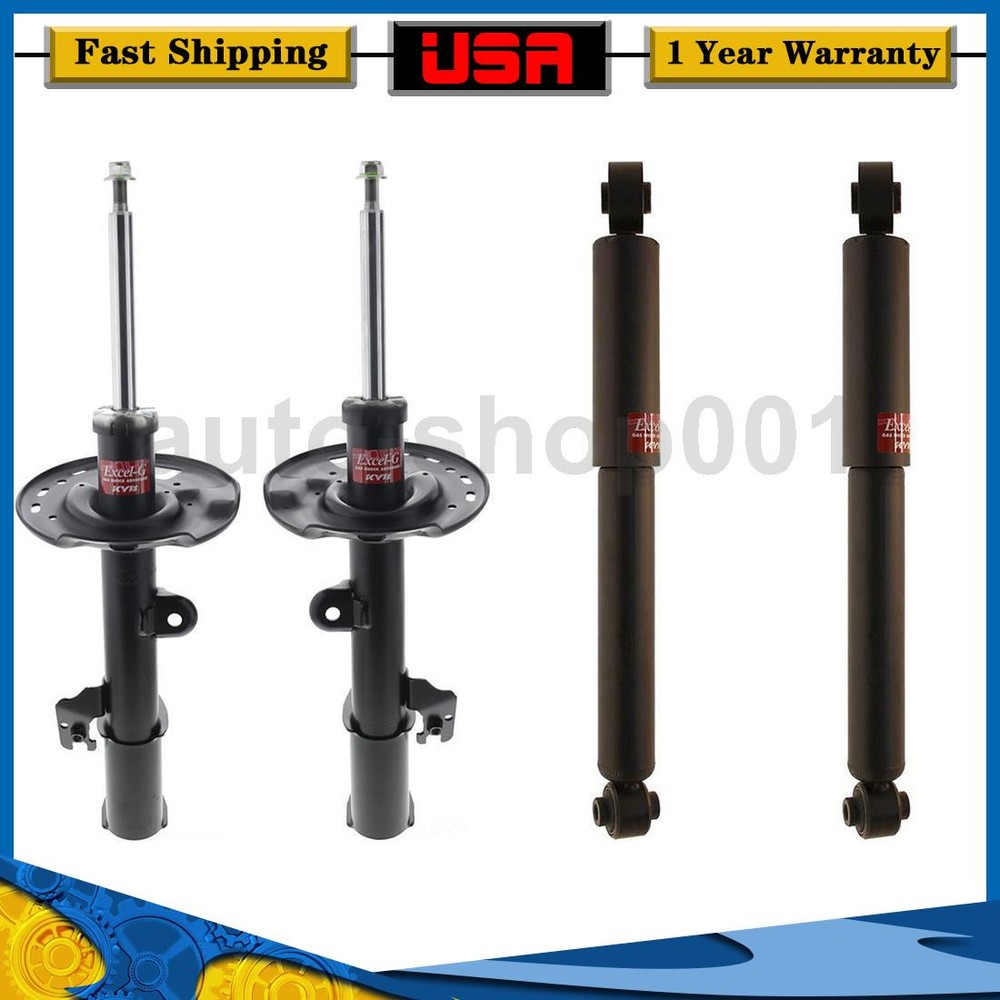 4X KYB Front Struts Rear Shocks Absorbers Fits 2017 2018 2019 Toyota Highlander