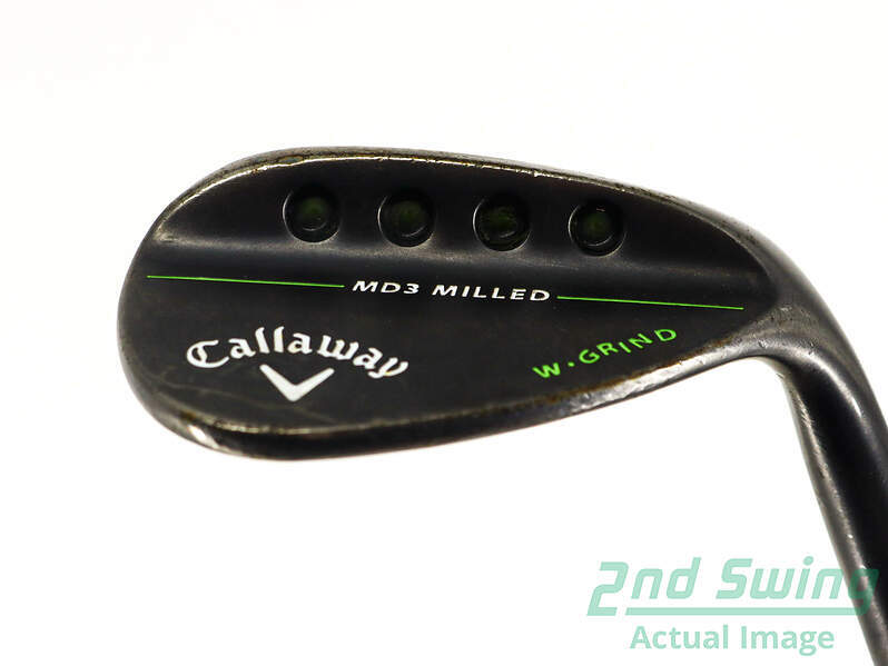 Callaway MD3 Milled Black W-Grind Lob Wedge 58° Steel Flex Right 34.75in