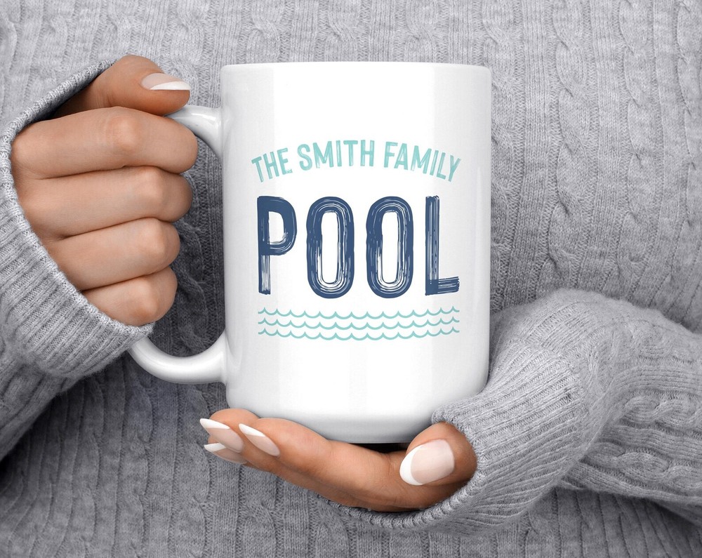 Pool Mug Pool Decor Pool Gifts Pool Accessories Pool House Decor New Pool Gift