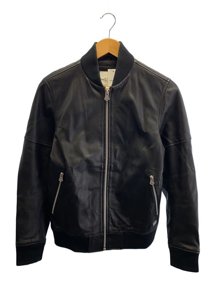 Crimie Leather Jacket Blouson/S/Sheep Leather/Blk/Cr1-02A5-Jk01/Smell Of Cigaret