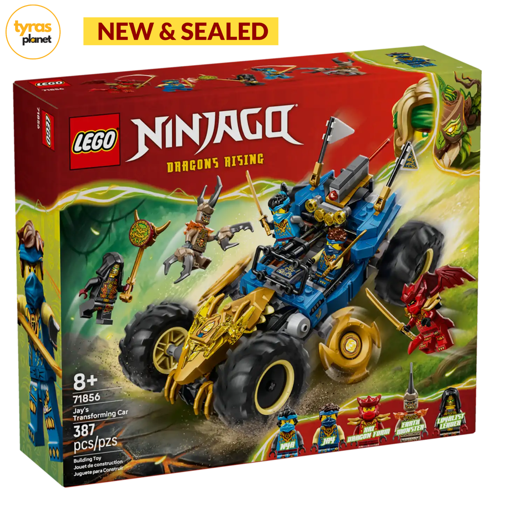 Lego 71856 NINJAGO  Jay's Transforming Car Brand New Sealed