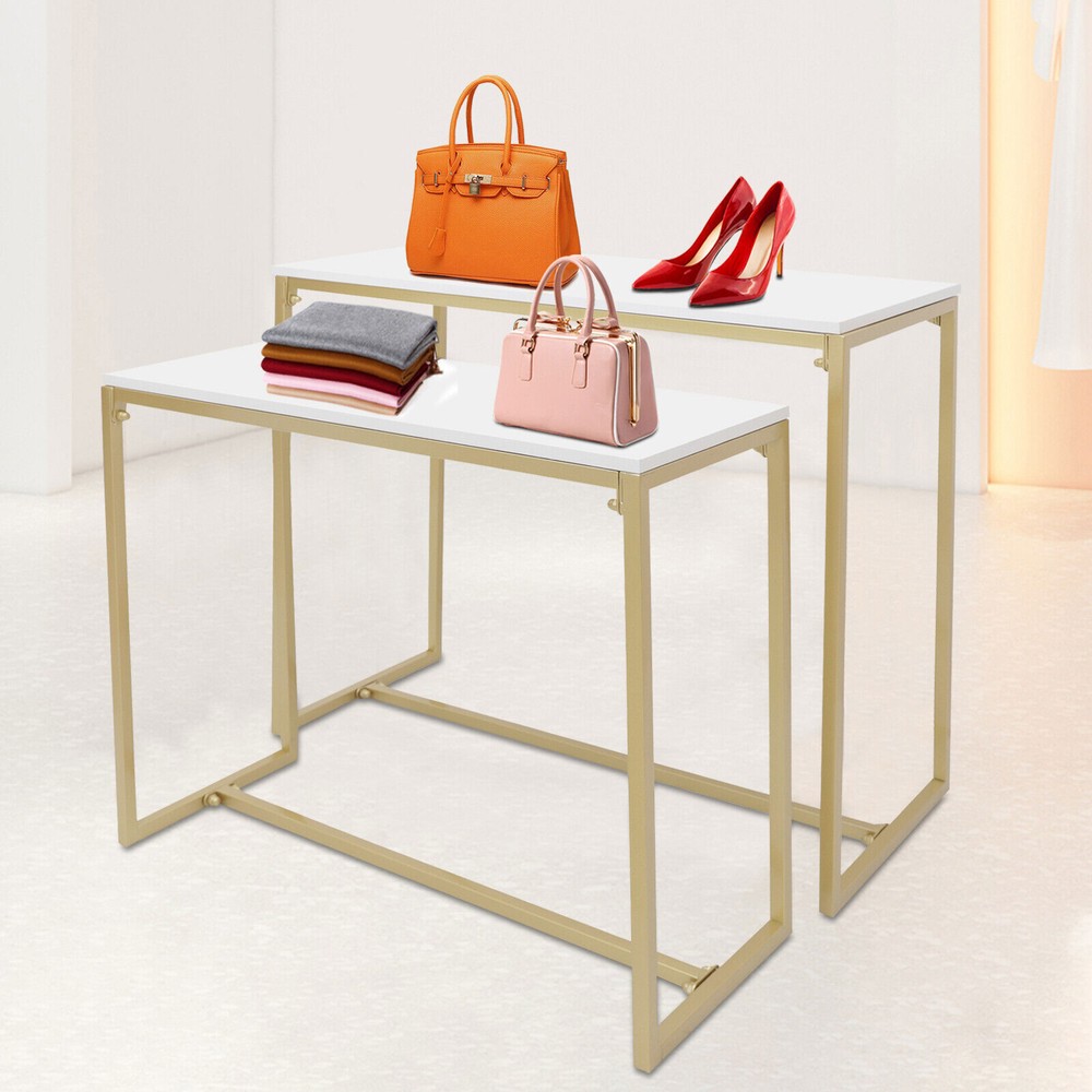Metal Shoe & Handbag Display Stand for Retail Stores