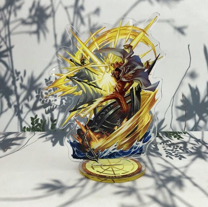 Anime Acrylic Yellow ape big stand card PVC Figure New No Box toy 16cm