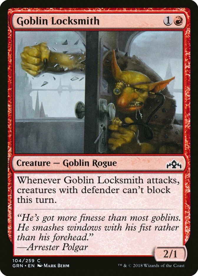 Goblin Locksmith Guilds of Ravnica Regular