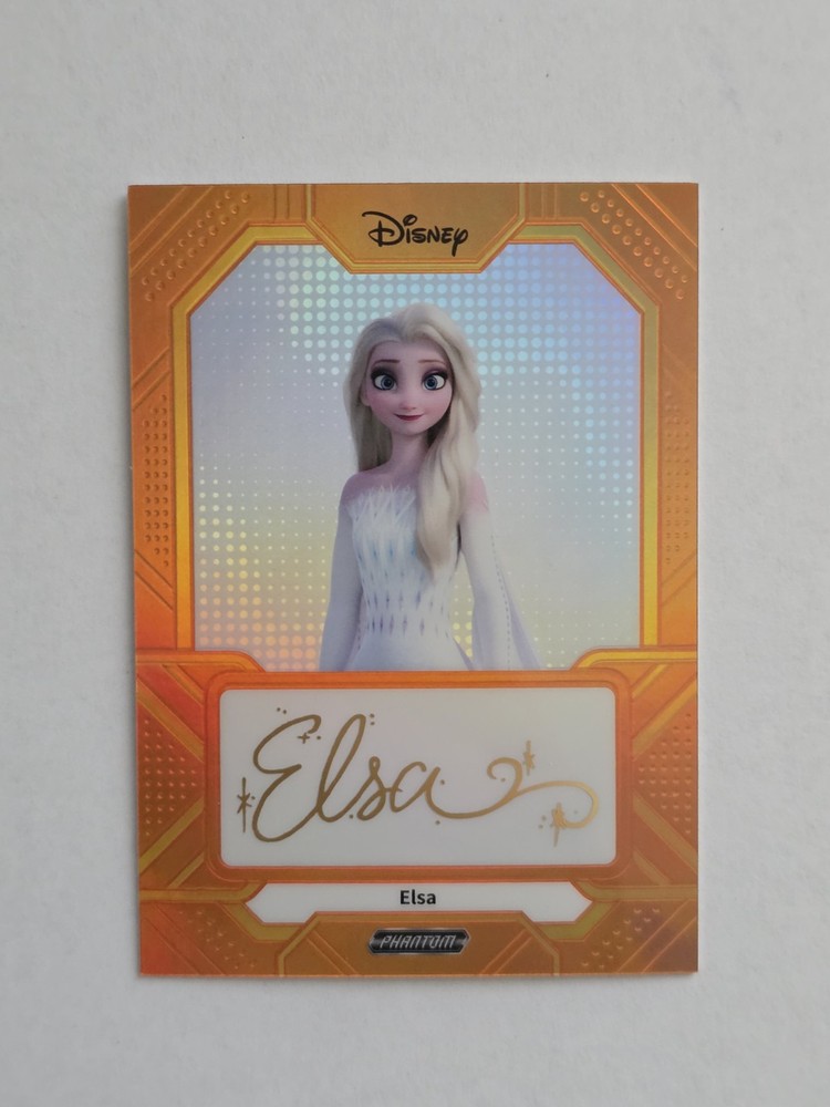 2025 Kakawow Phantom Disney - Elsa Auto Gold #/50 FROZEN NM