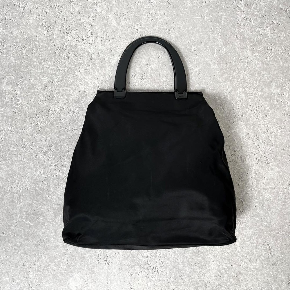 Vintage Prada 1998 Plastic Handle Handbag Luxury Designer