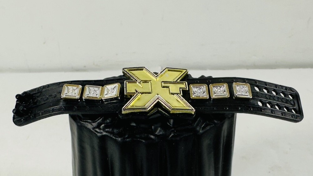 WWE NXT Heavyweight Championship 6-Inch Action Figure Belt Wrestling Toy AEW WWF Collectible