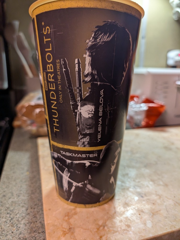 Thunderbolts 44 Oz Collectible Movie Theater Cup for Cinemark Regal AMC