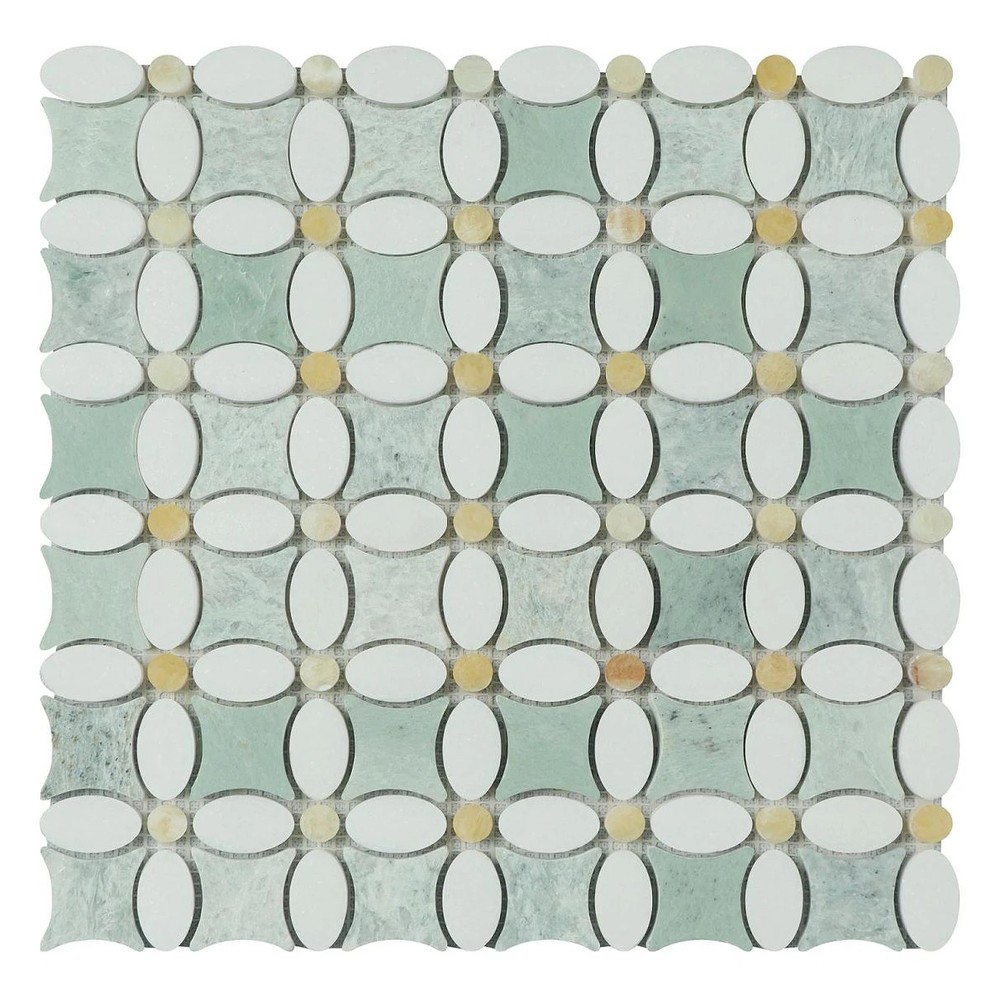 Ming Green Marble Mosaic Tile for Wall and Floor – Case