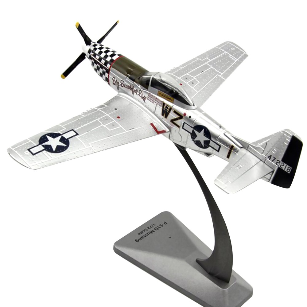 1/72 AF1 World War II US P-51 Mustang Fighter Aircraft Model Military Ornament E
