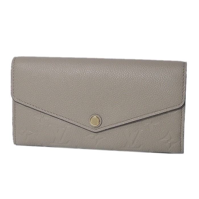 Louis Vuitton Sarah Empreinte Wallet M68708 in Tour Rail Brown