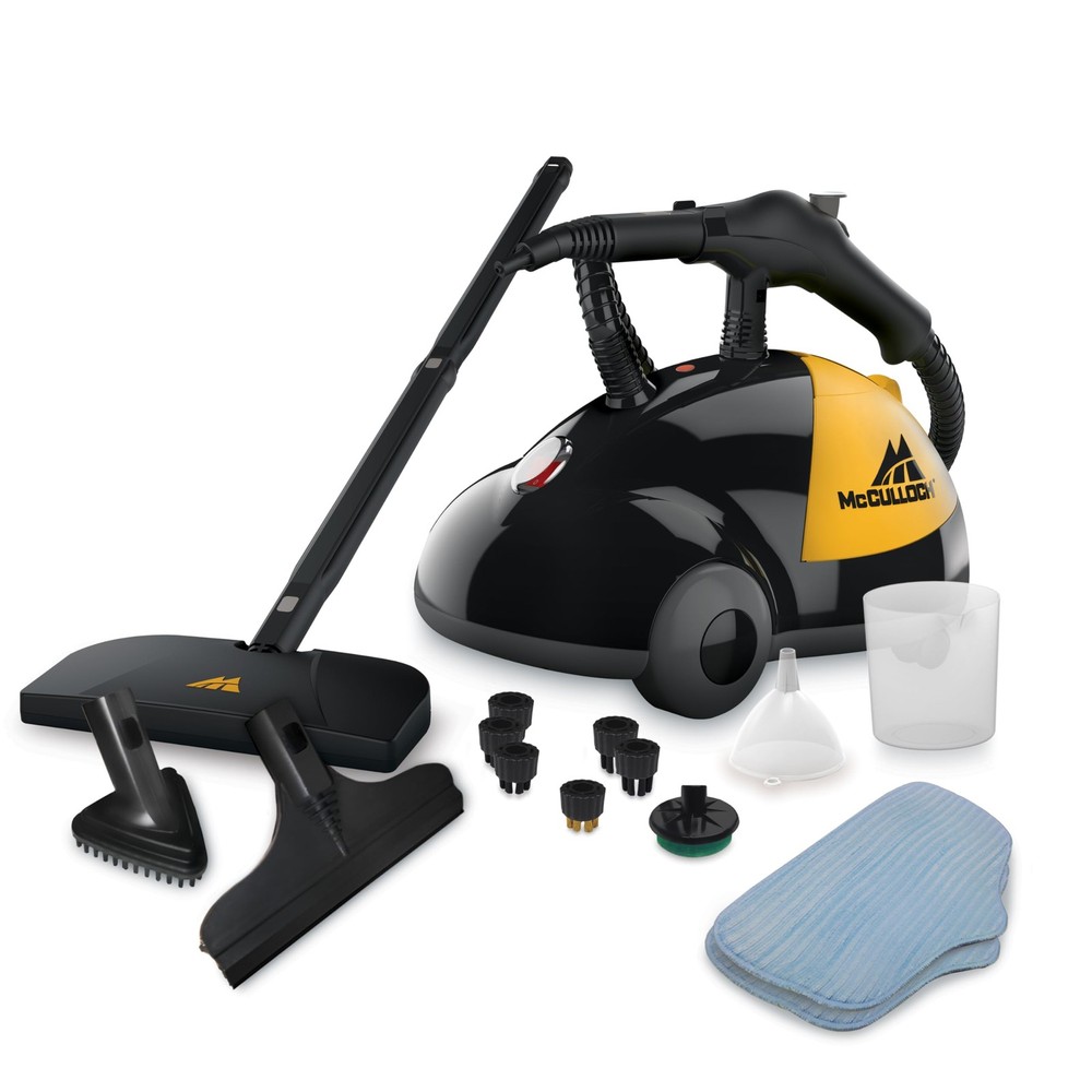 MC1275 Heavy-Duty Steam Cleaner with 45-Min Runtime & 18 Accessories Including Mop Head