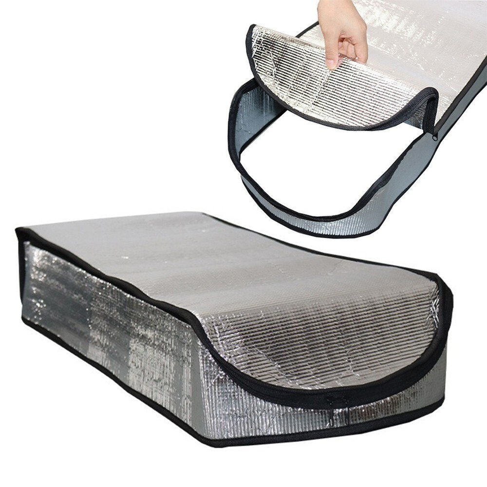 Double Layer Waterproof Loft Stair Insulation Cover 54x25in for Extra Protection-image