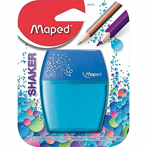 Maped Shaker 2 Hole Sharpener, Assorted Colors (634755)