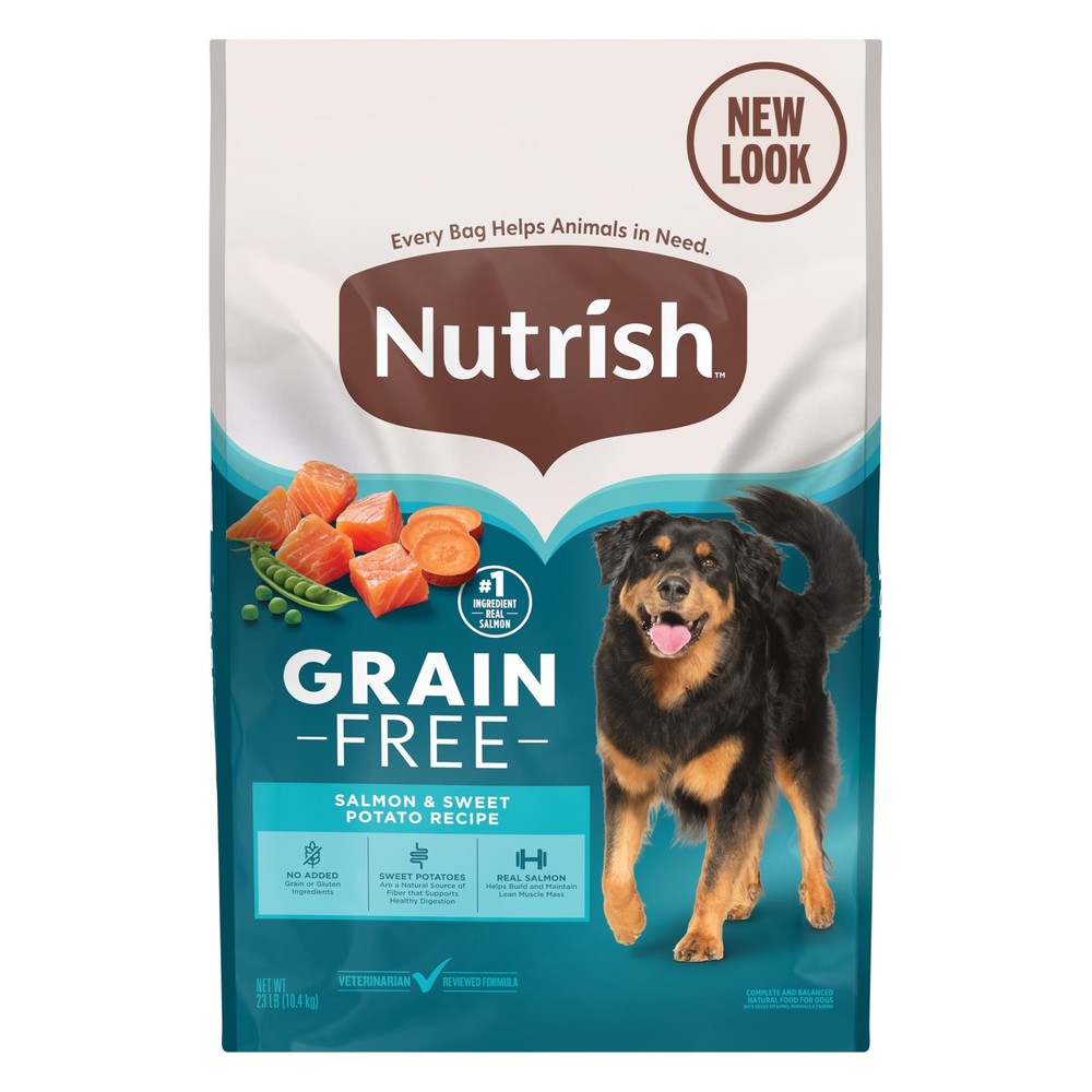 Grain Free Dry Dog Food, Salmon & Sweet Potato Recipe, 23 lb. Bag (Rachael Ray)