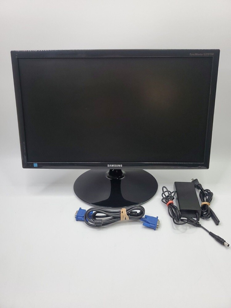 Samsung S22B150N 22 inch LED Computer Monitor 1080 W/ VGA & AC Adapter