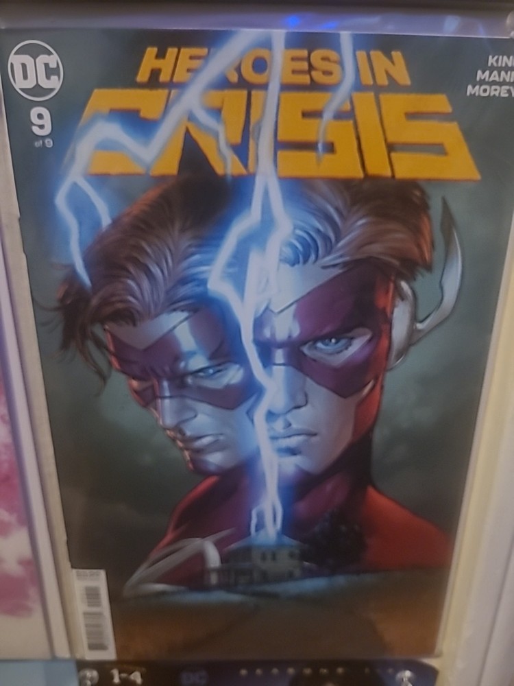 Heroes in Crisis #9 Clay Mann Cover (DC Comics July 2019)