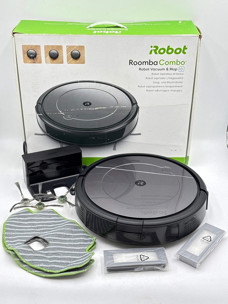 iRobot Roomba RVF-Y1 Combo Robot Vacuum Cleaner and Floor Mop with Wi Fi