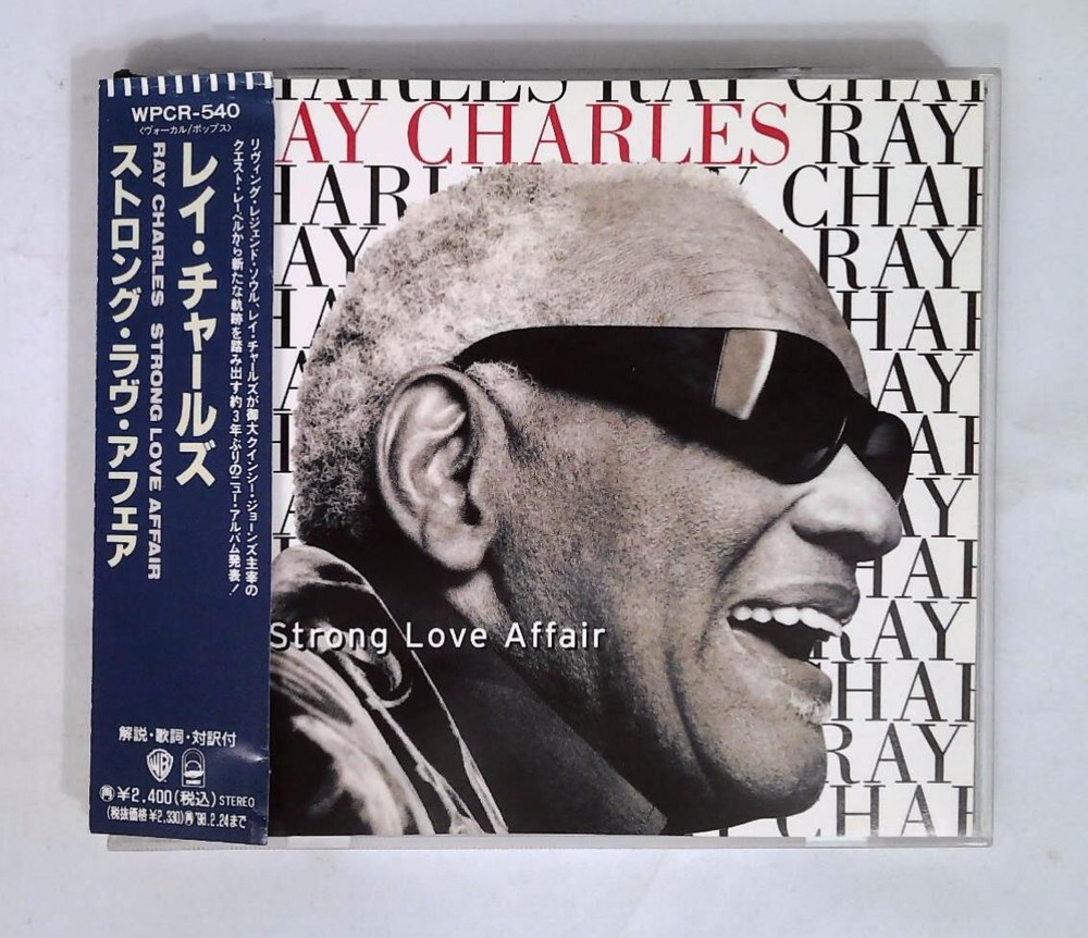 Ray Charles – Strong Love Affair WPCR-540 JAPAN CD OBI