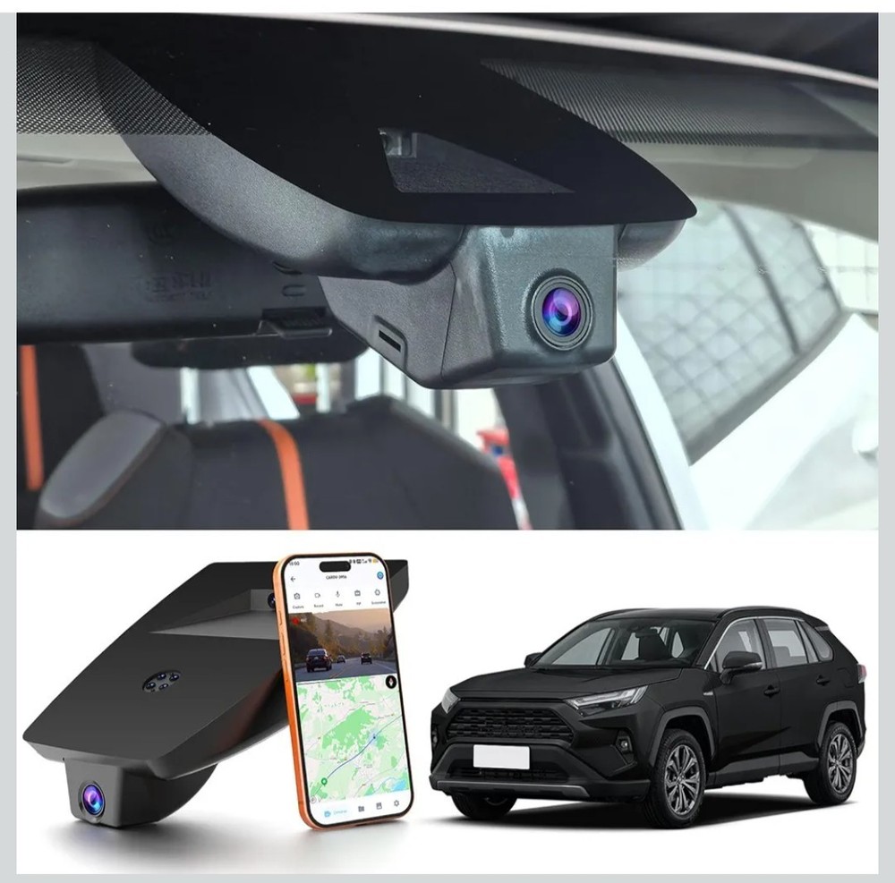 4K Dash Cam fit for Toyota RAV4 2022-2025 LE Limited SE & More, 2160p HD, 5.8Wif