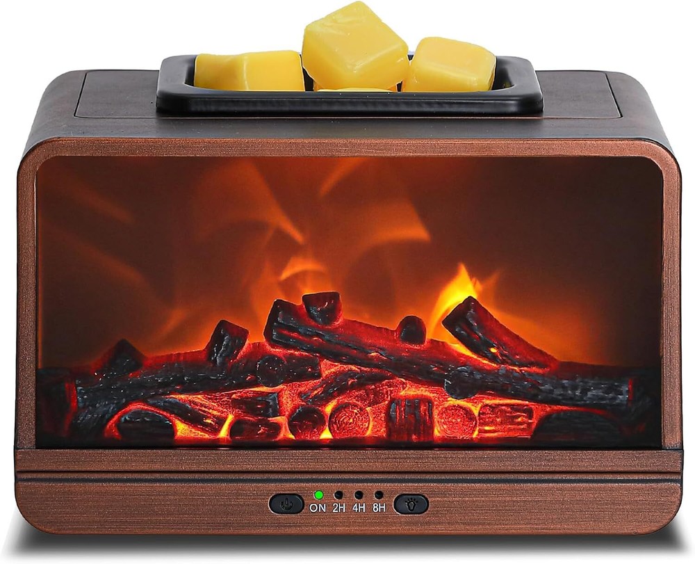 Electric Fireplace Wax Warmer for Scented Wax Melts