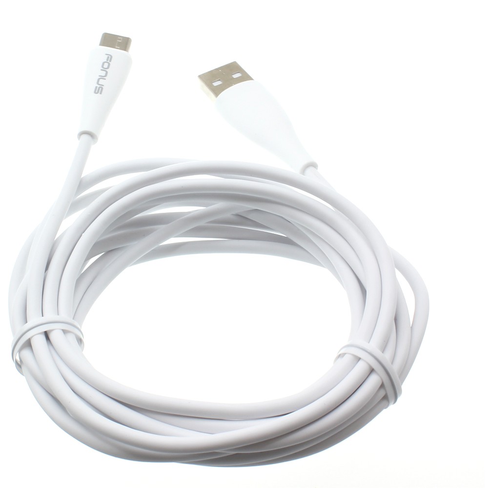 For Galaxy A23/A24/A25/A26 - 10ft USB Cable Type-C Charger Cord Power Wire
