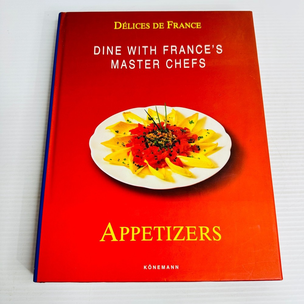 Master French Chef Appetizers Cookbook Hardcover Cuisine Recipes
