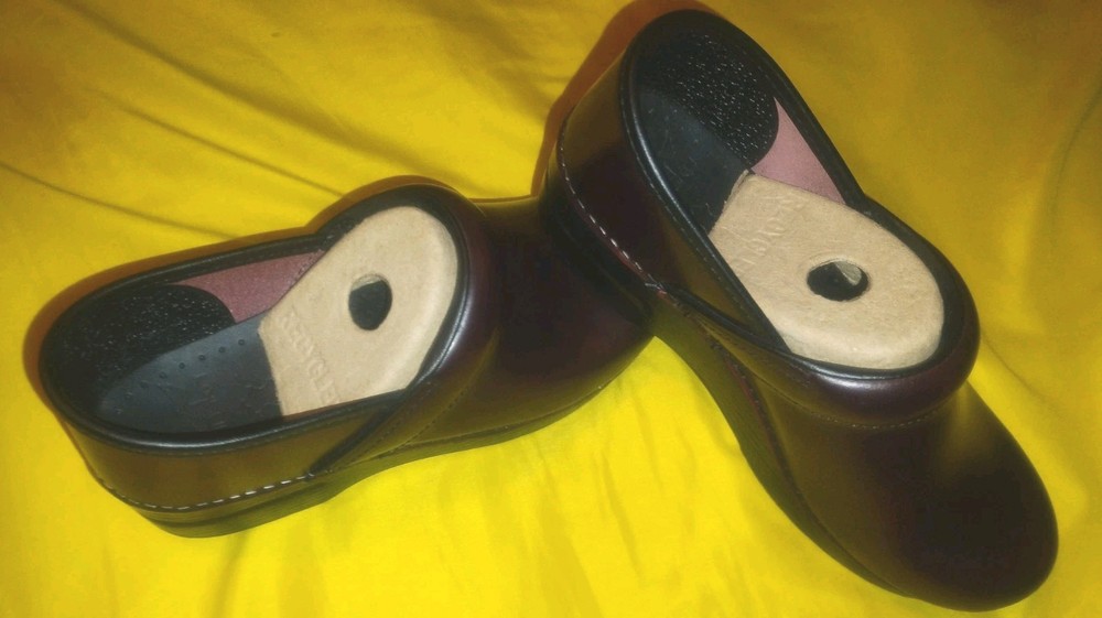 Dansko Professional Brown Leather Clogs Brand New Size 39 Womens
