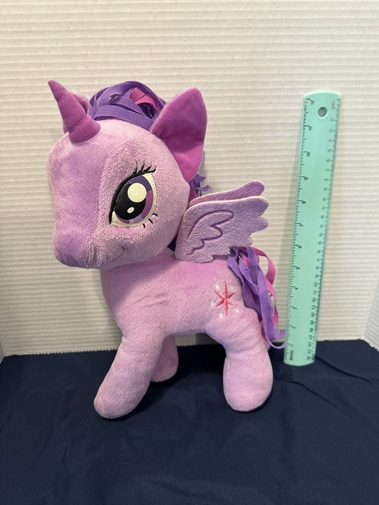 12” My Little Pony PURPLE TWILIGHT SPARKLE UNICORN Plush STUFFED ANIMAL Toy