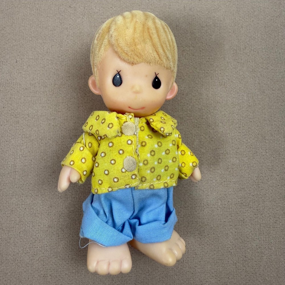Vintage 1988 Noah's Ark Precious Moments 4-inch Noah Vinyl Figurine by Applause