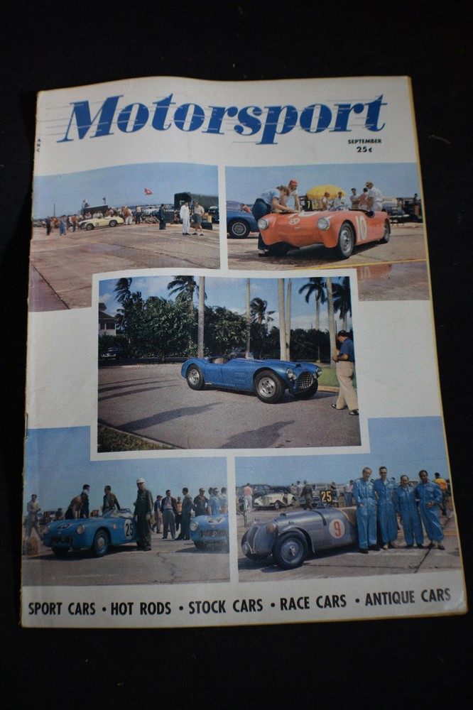 1952 Motorsport Magazine *Indy Ferrari*Le Mans*Restyled Rambler*