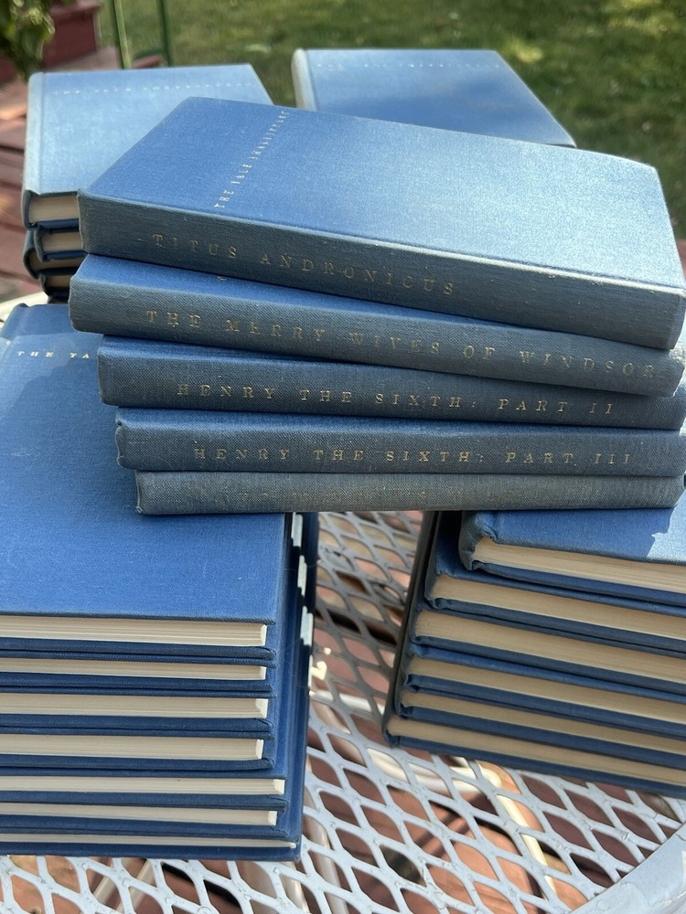 Yale Shakespeare Theater Set 38 Books Many First Second Editions Rare Gift Actor