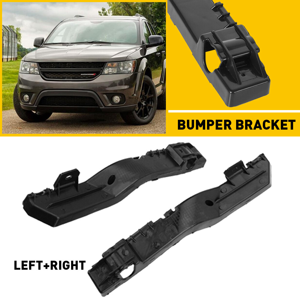 2x For 2009-2020 Dodge Journey Bumper Bracket Front Beam Mount Support CH1033105