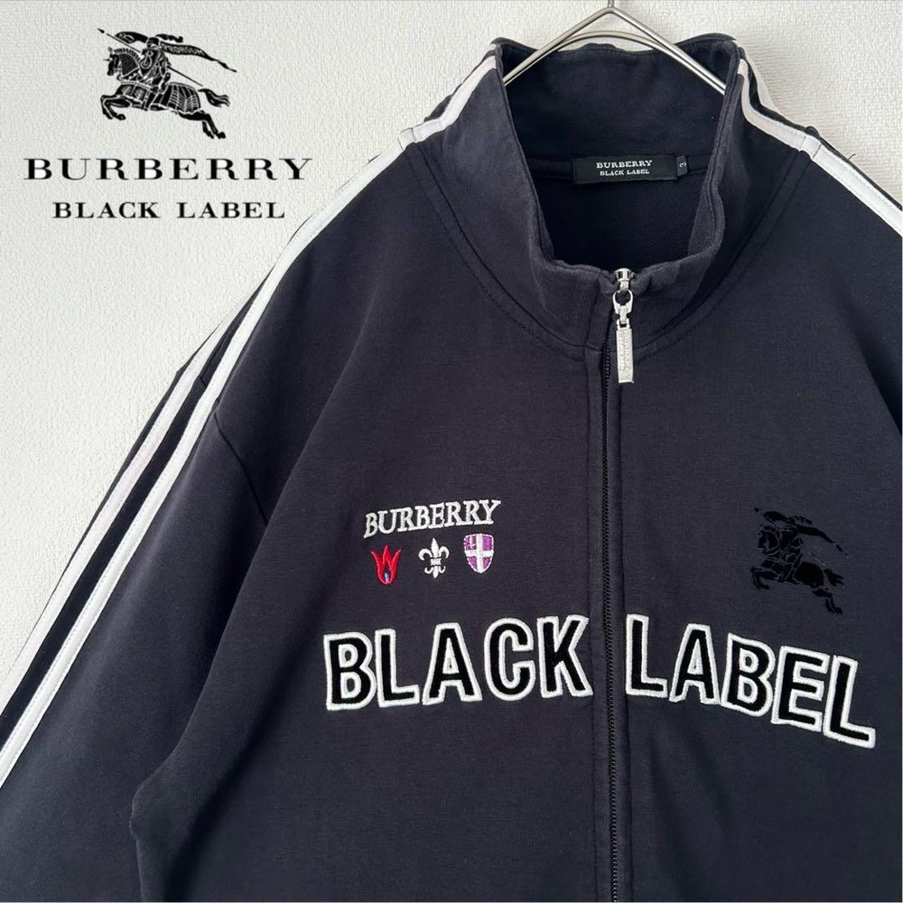 Burberry Black Label design black label track jacket L F/S from Japan