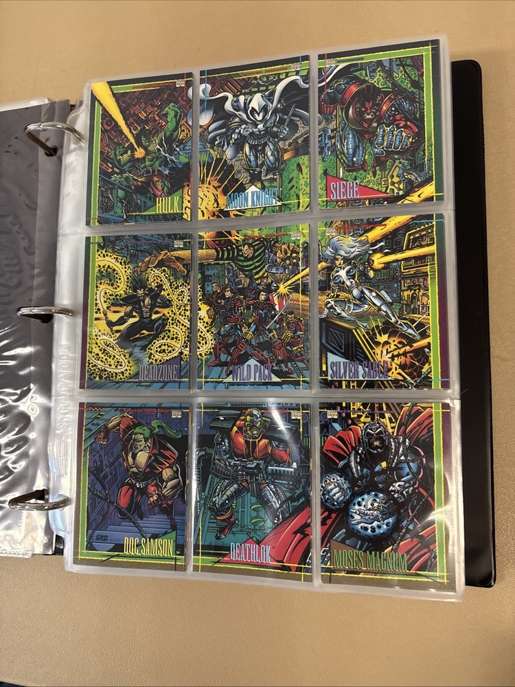 1993 Skybox Marvel Universe Series 4 Trading Card Complete Base Set (1-180)