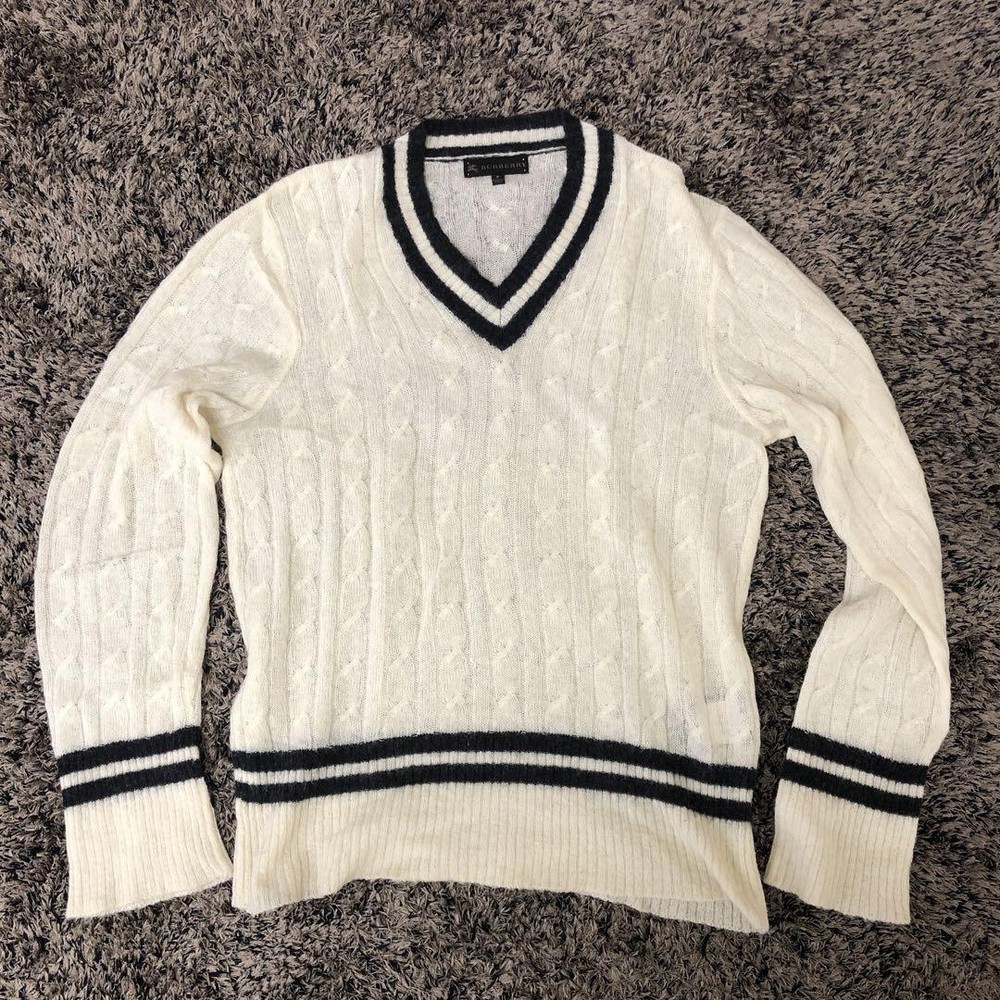 Burberry knit sweater Men's Fashion from Japan