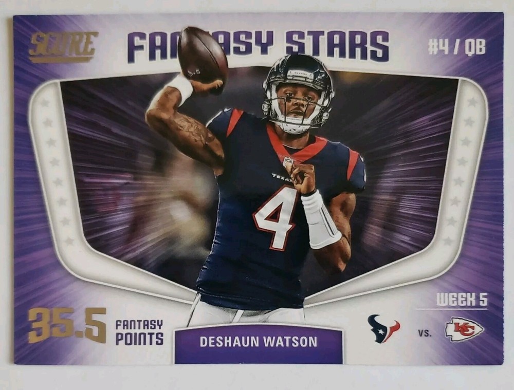 2018 Score - Fantasy Stars #8 Deshaun Watson