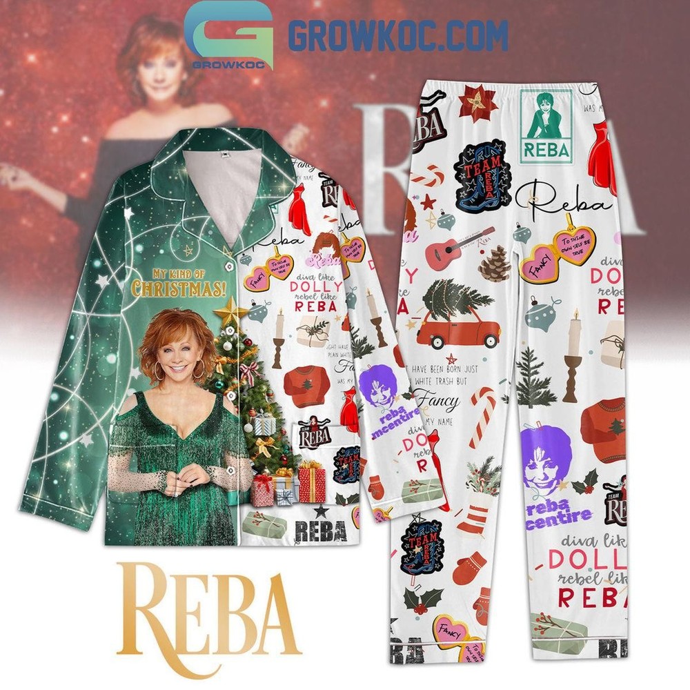 Reba McEntire Rebel Like Reba Holiday Pajamas in Soft Polyester
