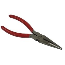 K Tool International 6-inch Needle Nose Pliers with Vinyl Grip and Side Cutter